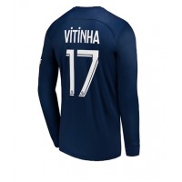 Fotbalové Dres Paris Saint-Germain Vitinha Ferreira #17 Domácí 2022-23 Dlouhý Rukáv